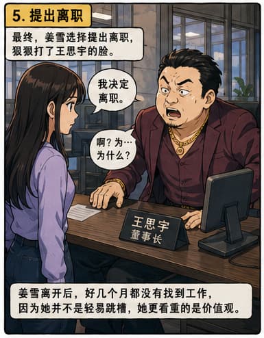 《老赖王思宇与漂亮女程序员姜雪的故事》漫画