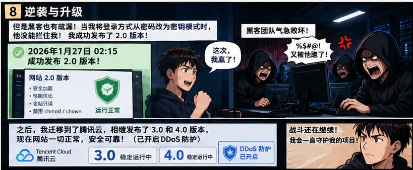 《与黑客的第二次交锋》漫画