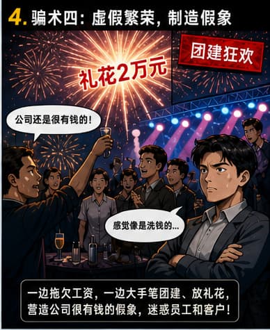 《老赖王思宇的骗术一览》漫画
