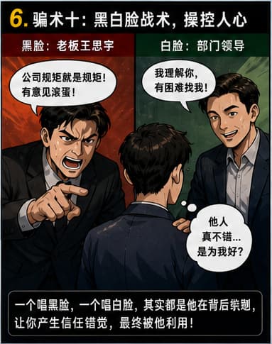 《老赖王思宇的骗术一览》漫画