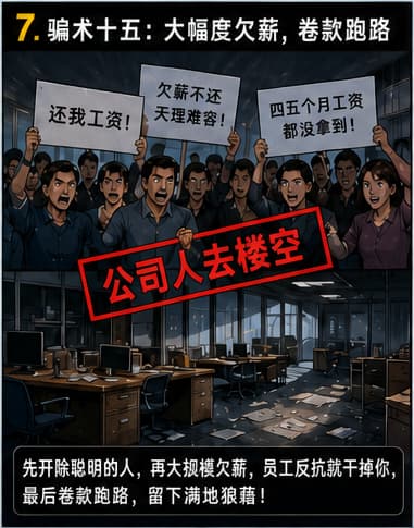 《老赖王思宇的骗术一览》漫画